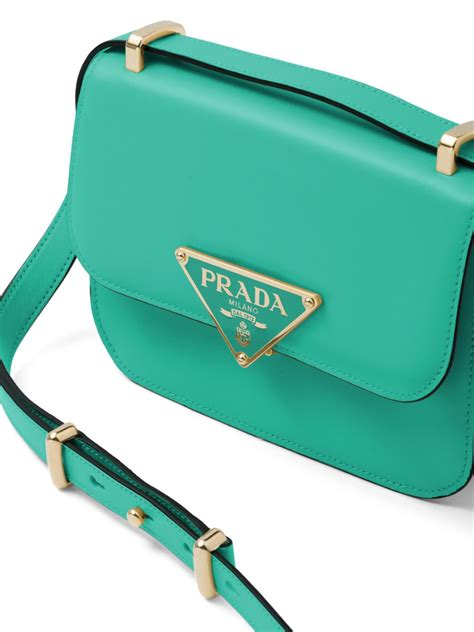 Prada Emblème Shoulder Bag .